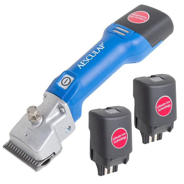 Aesculap Econom CL GT806 Cordless Clipper for Horses & Cattle – 2 Batteries Included