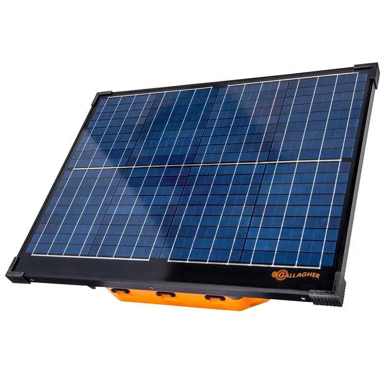 Gallagher S400 Solar Fence Energiser – up to 30 km, Removable Batteries, IPX4